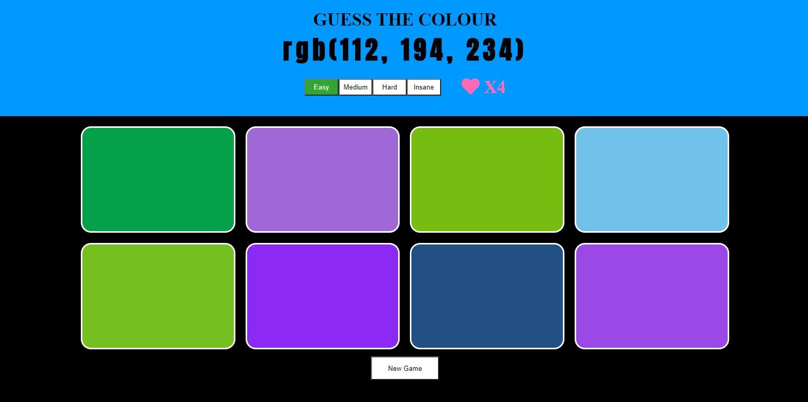 colour game